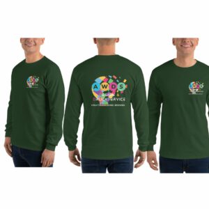 Premium Sweatshirt Vorne & Rückseite Druck